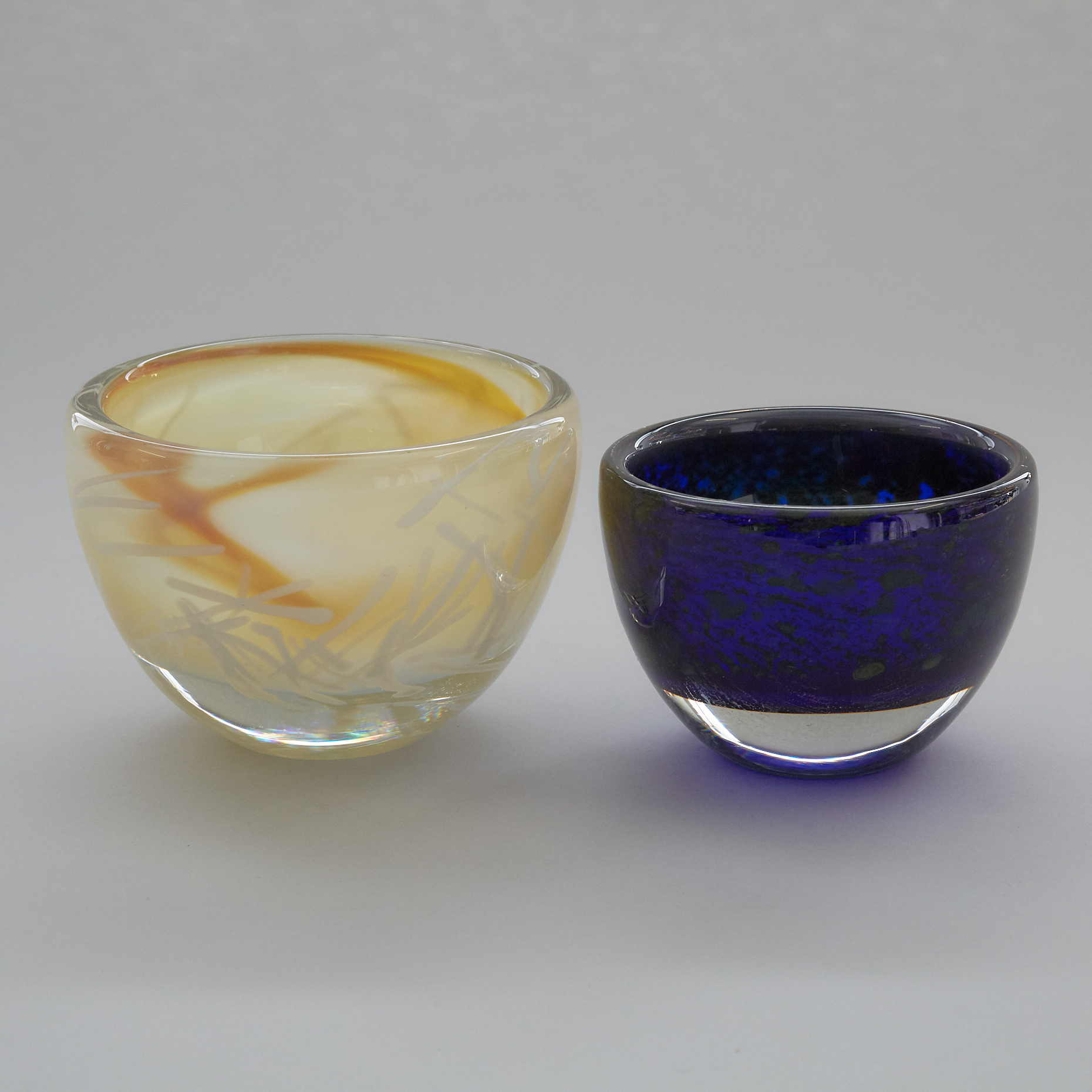 Toan Klein (American/Canadian, b.1949), Two Glass Bowls, 1978