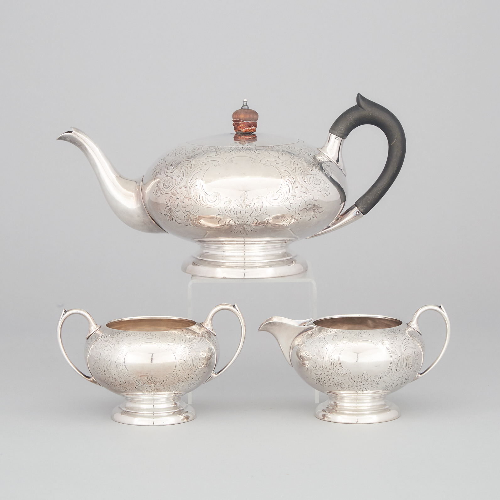 Canadian Silver Tea Service, Henry Birks & Sons, Montreal, Que., 1904-24