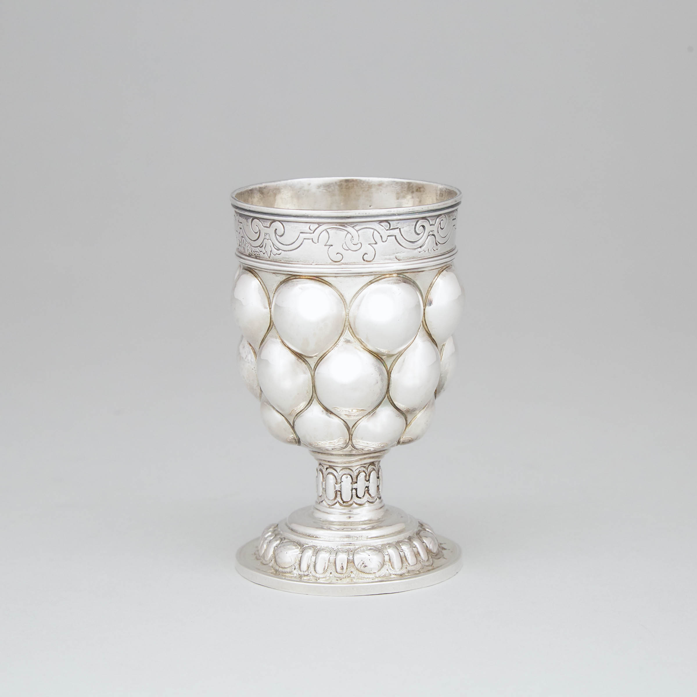 German Silver Goblet, B. Neresheimer & Söhne, Hanau, c.1900