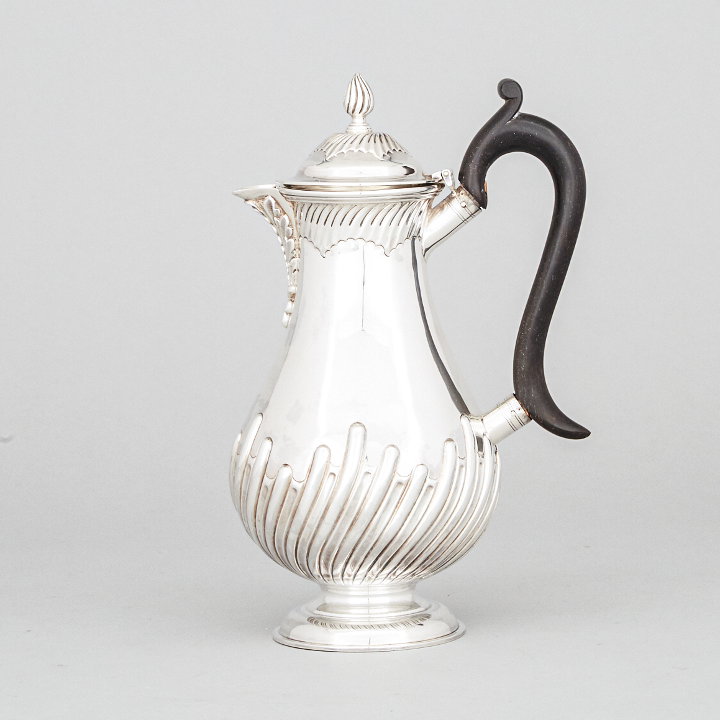 Victorian Silver Hot Water Pot, William Hutton & Sons, London, 1894