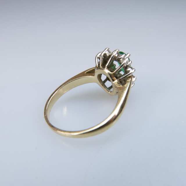 14K Yellow And White Gold Ring