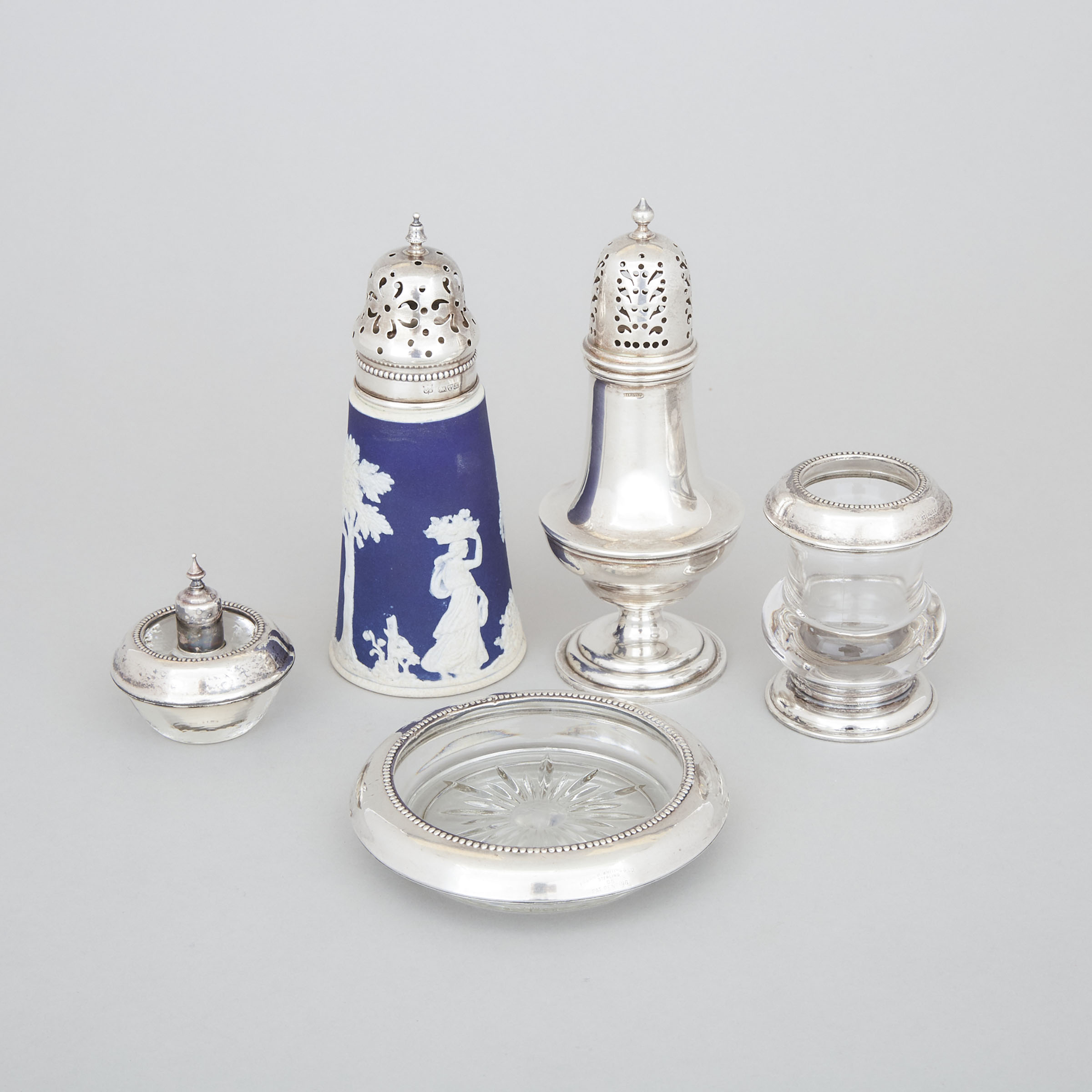 Group of English and North American Silver, 20th century