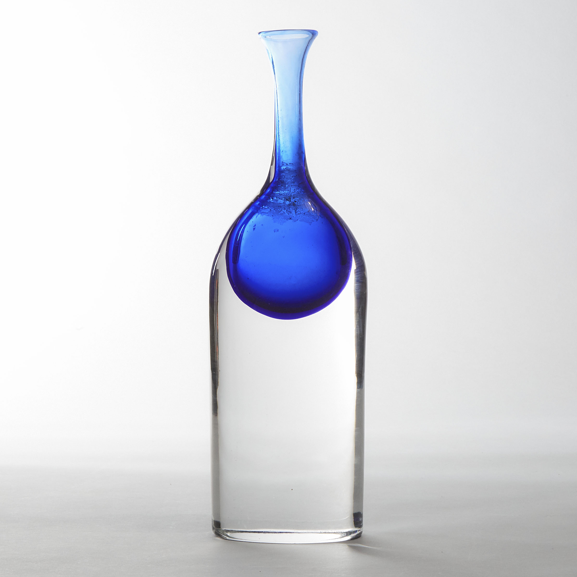 Cenedese Sommerso Glass Vase, Antonio Da Ros, 1960s
