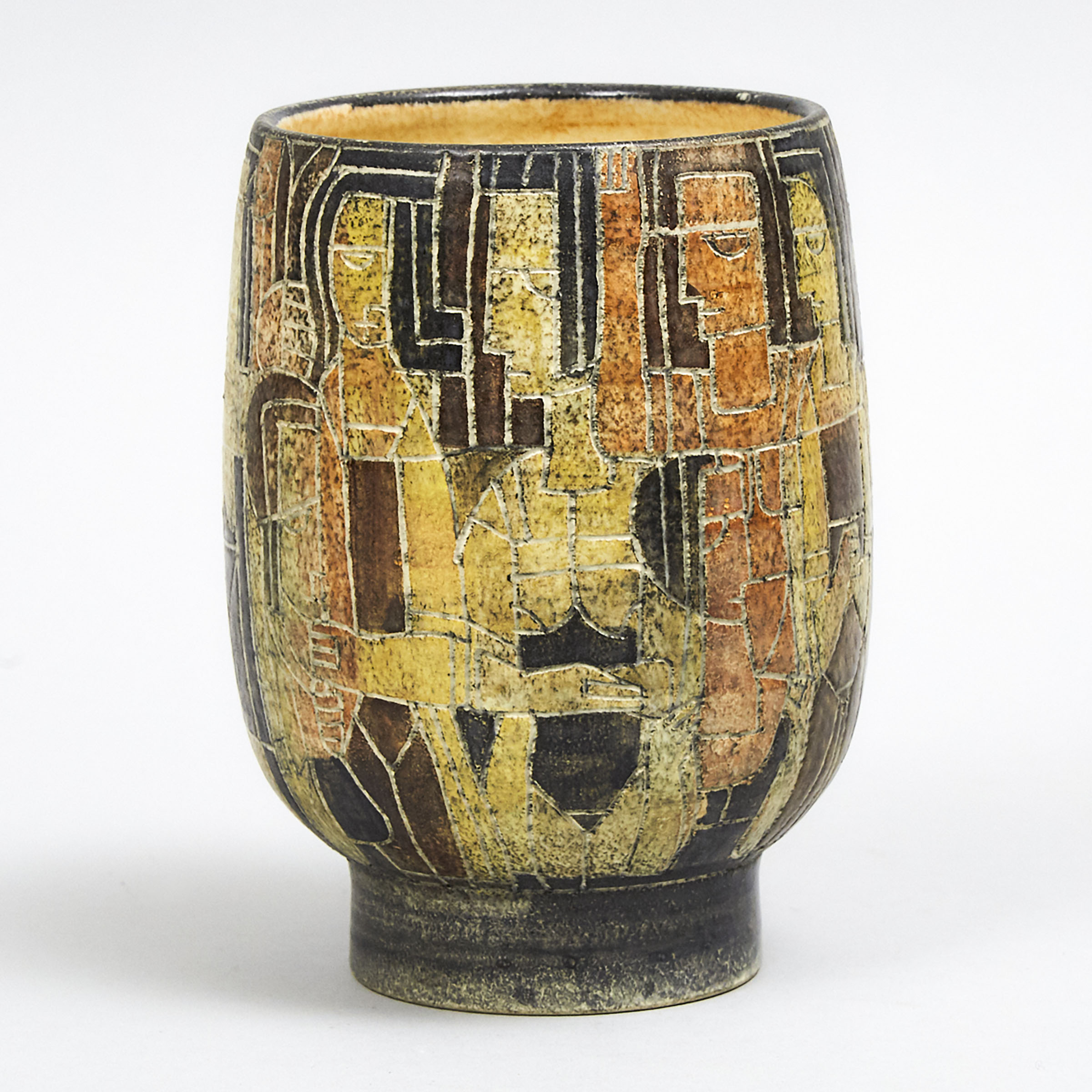 Brooklin Pottery Vase, Theo and Susan Harlander, c.1970