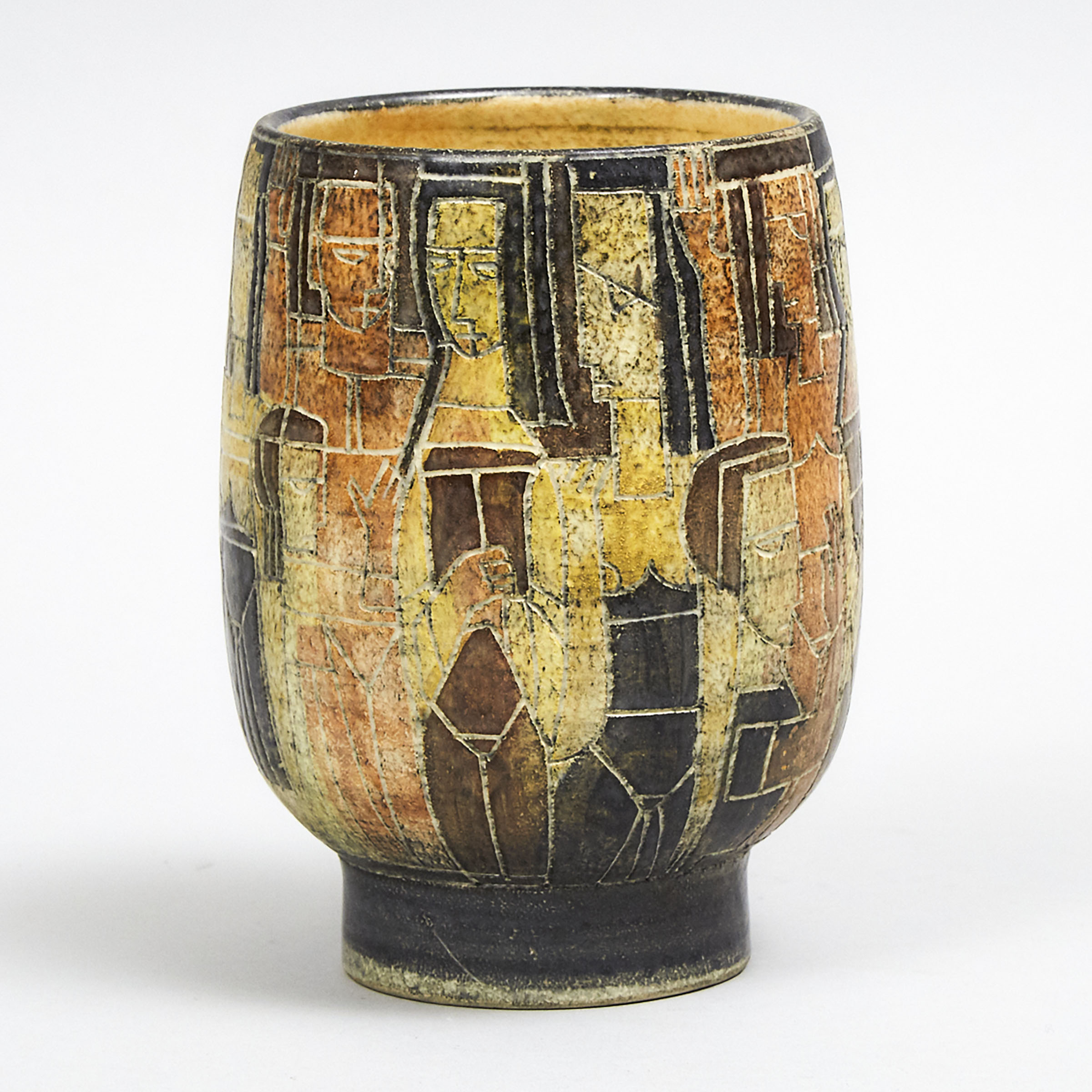 Brooklin Pottery Vase, Theo and Susan Harlander, c.1970