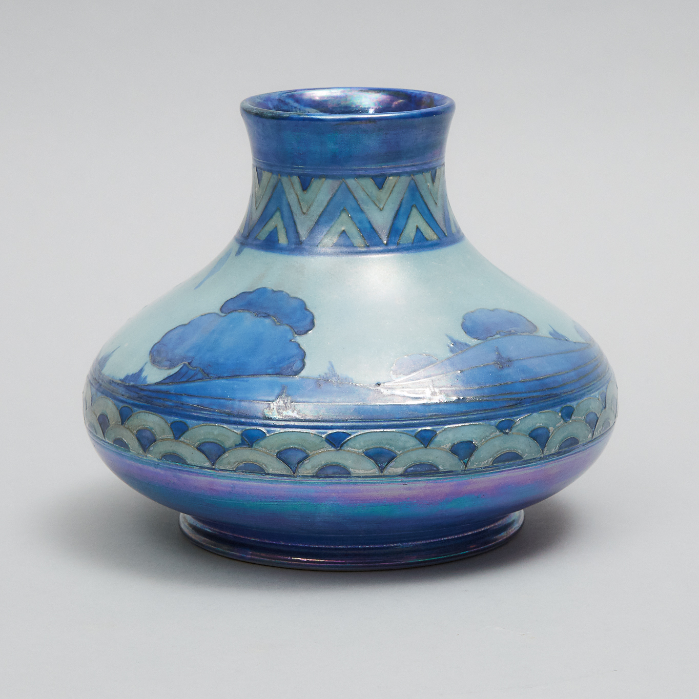 Moorcroft Lustred Dawn Vase, c.1928