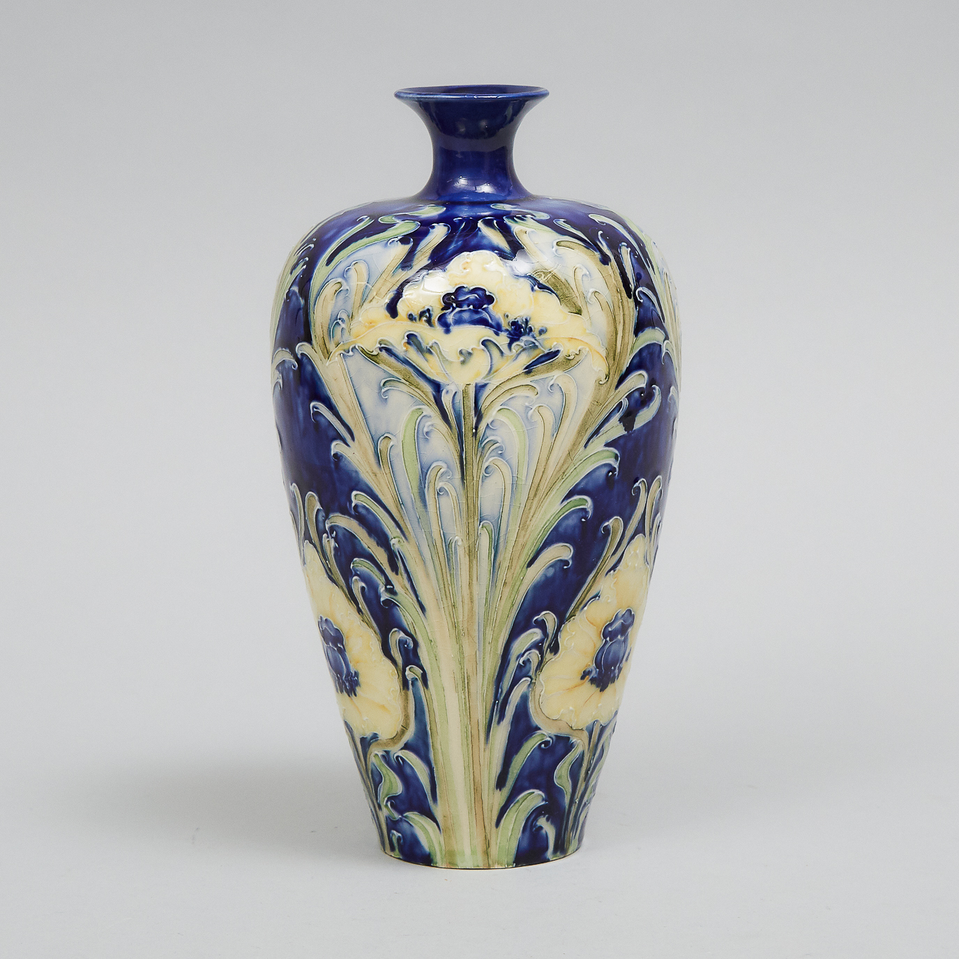 Macintyre Moorcroft Florian Poppy Vase, c.1900