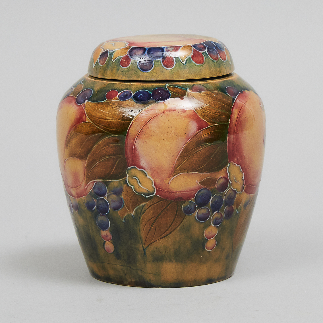 Macintyre Moorcroft Covered Pomegranate Jar, for Liberty & Co., c.1910