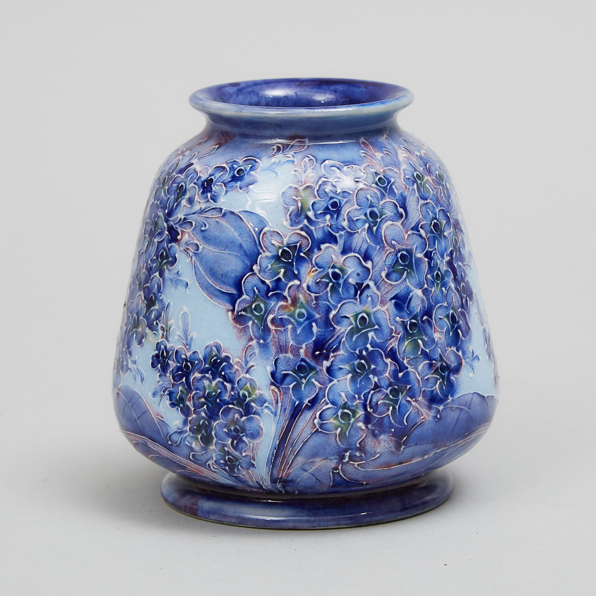 Macintyre Moorcroft Florian Lilac Small Vase, c.1902