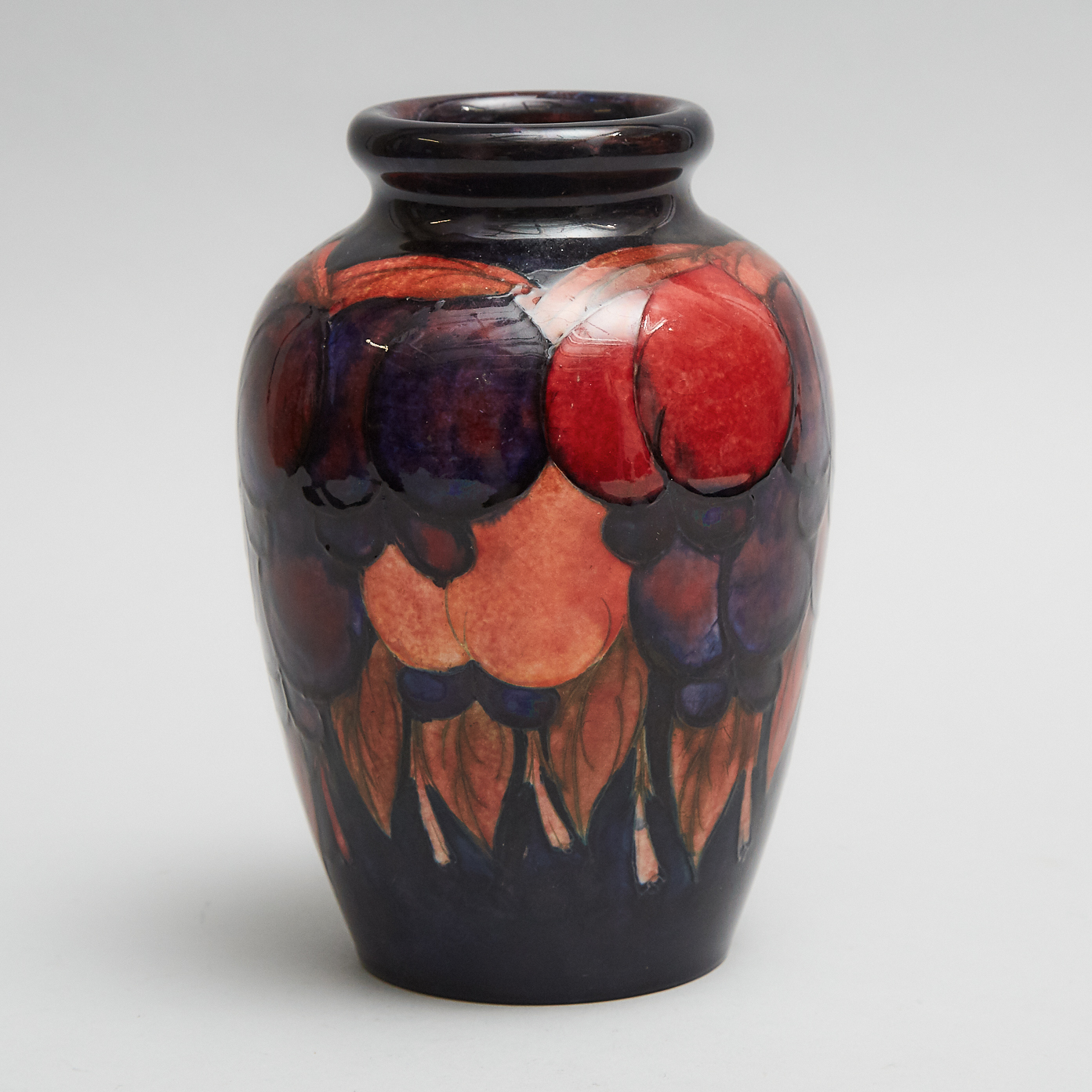 Moorcroft Flambé Wisteria Vase, c.1925-30