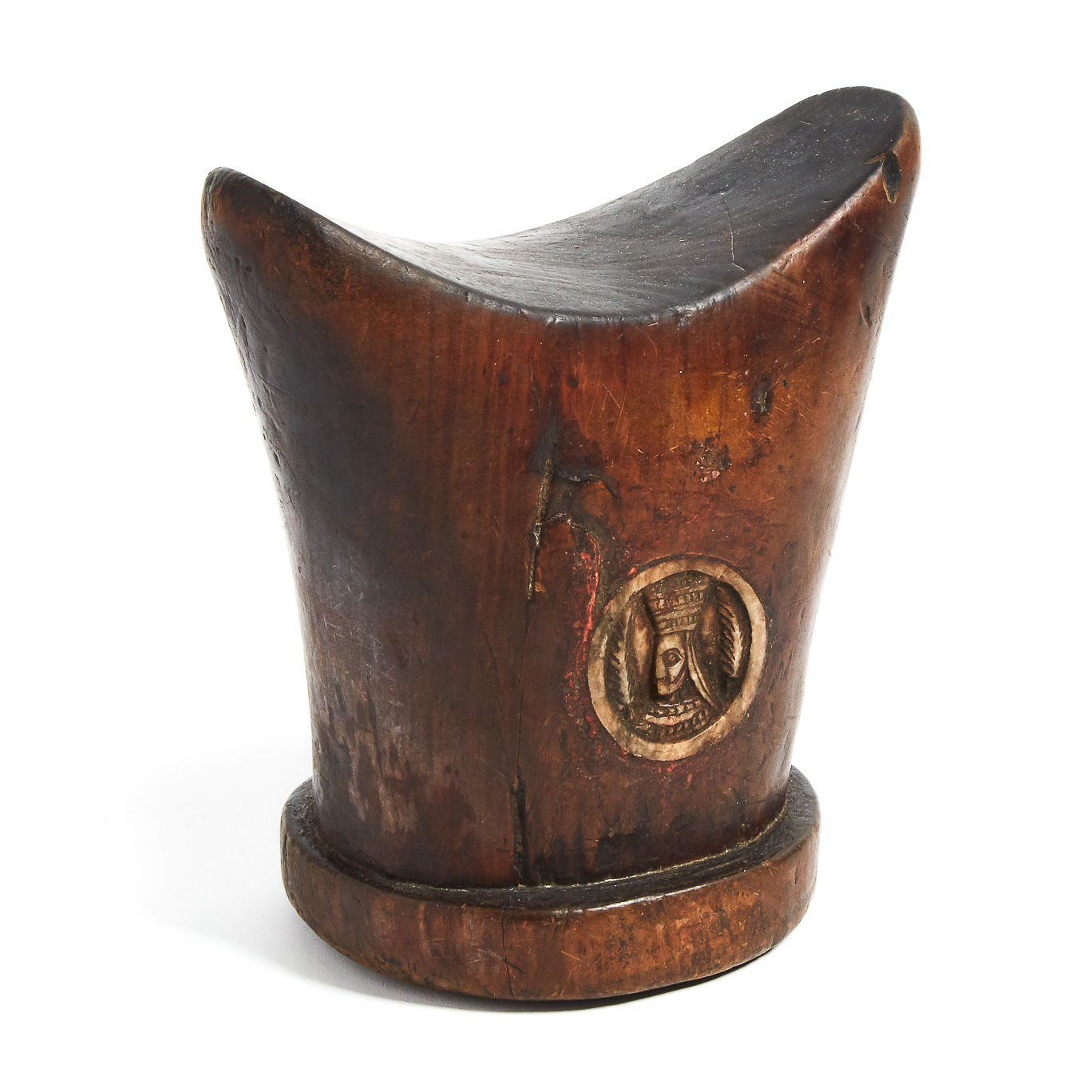 Gurage Carved Wood Headrest, Ethiopia, East Africa