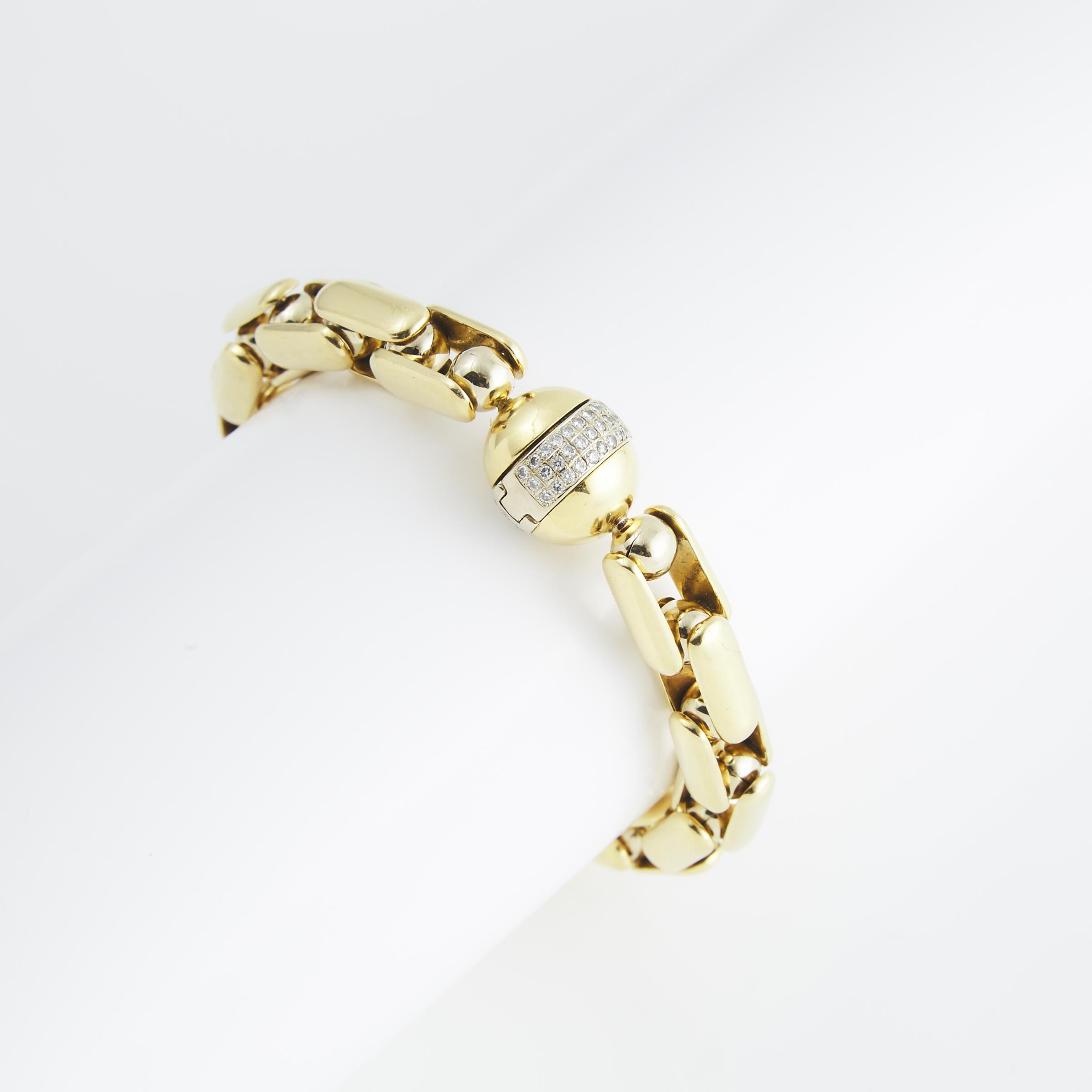 Baraka Italian 18k Yellow Gold Bracelet