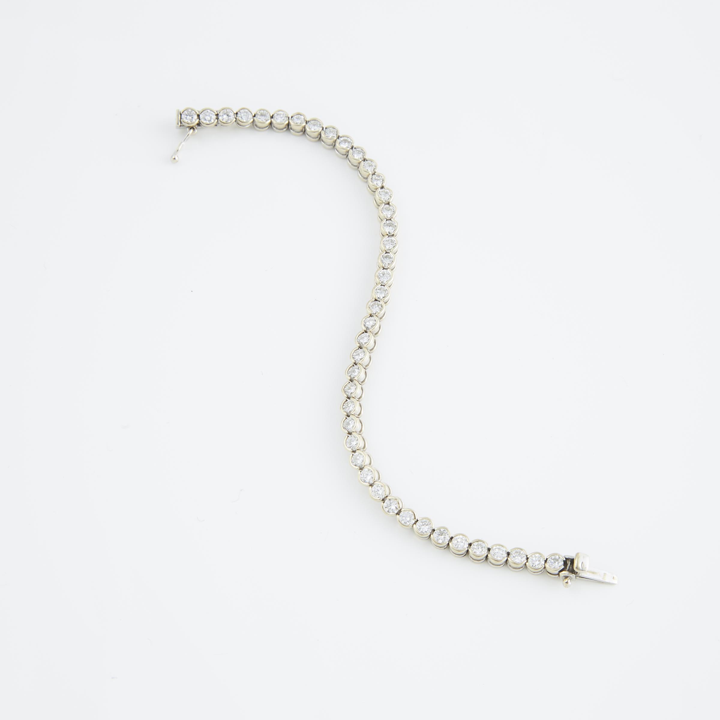 18k White Gold Straightline Bracelet