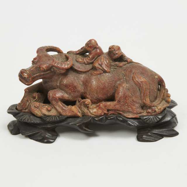 A Group of Three Soapstone Carvings, Early 20th Century