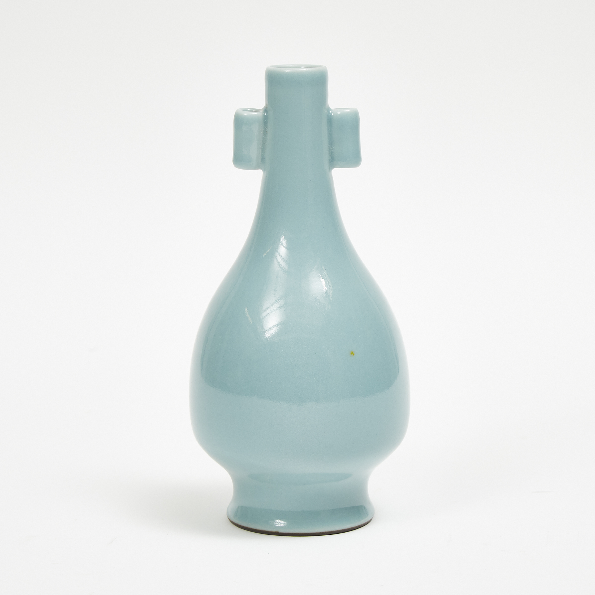 A Claire-de-Lune Vase, Yongzheng Mark