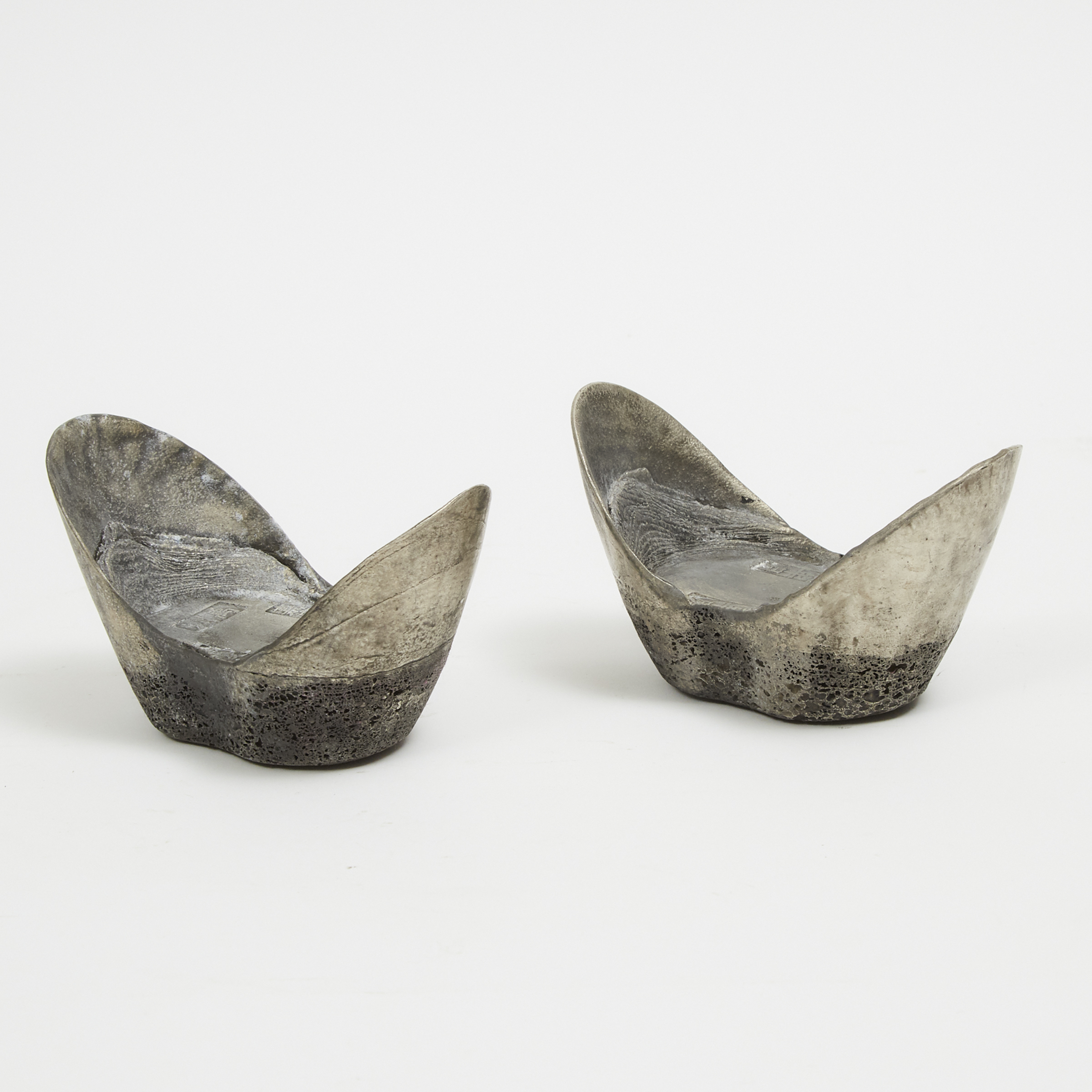 A Pair of Chinese Ingots