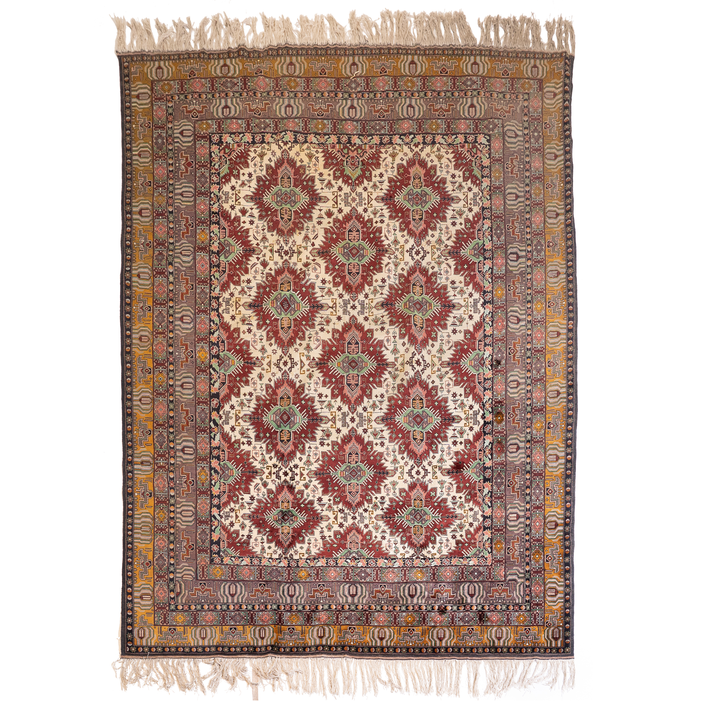 Indo Caucasian Carpet, late 20th cenutry