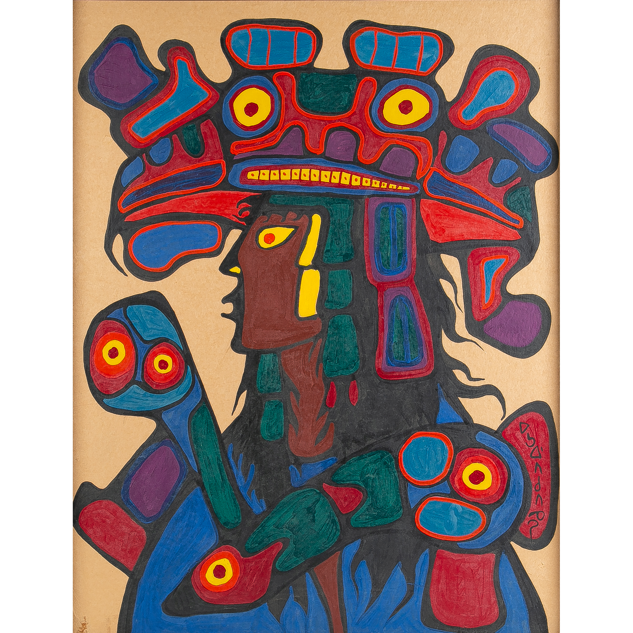 NORVAL MORRISSEAU,  (1931-2007)