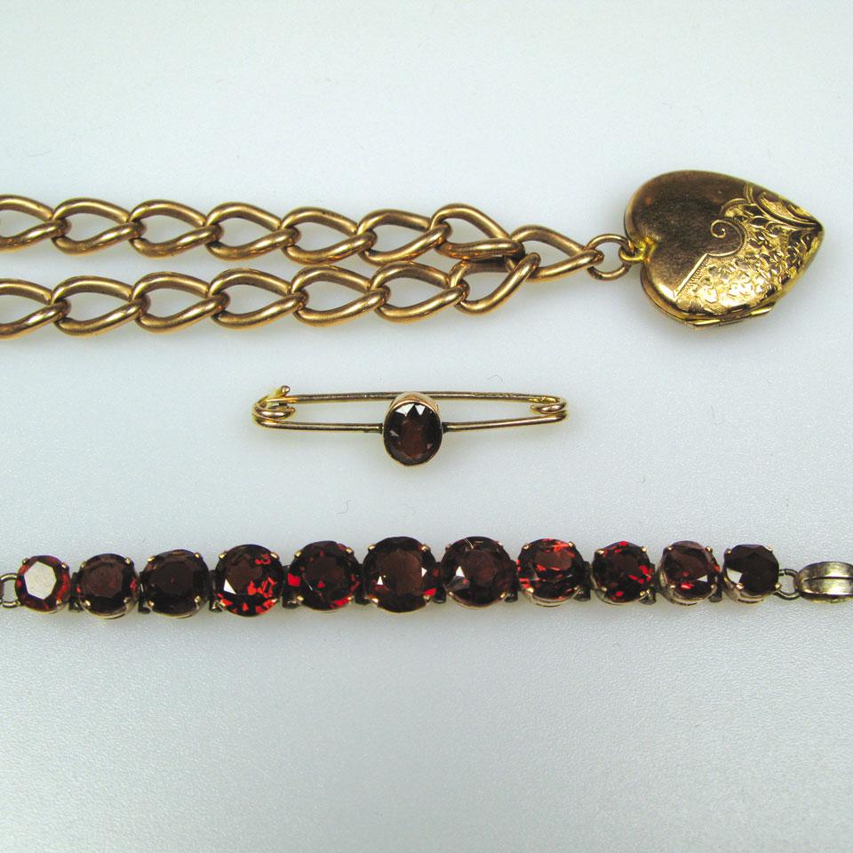 Small quantity of gold and gold-filled jewellery