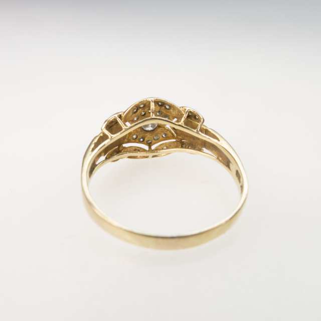 18k Yellow Gold Filigree Ring