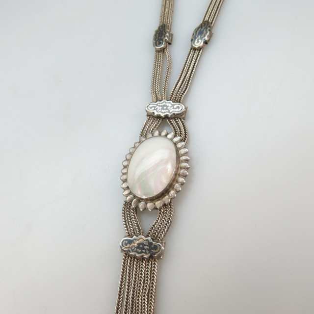 3 Strand Silver Necklace