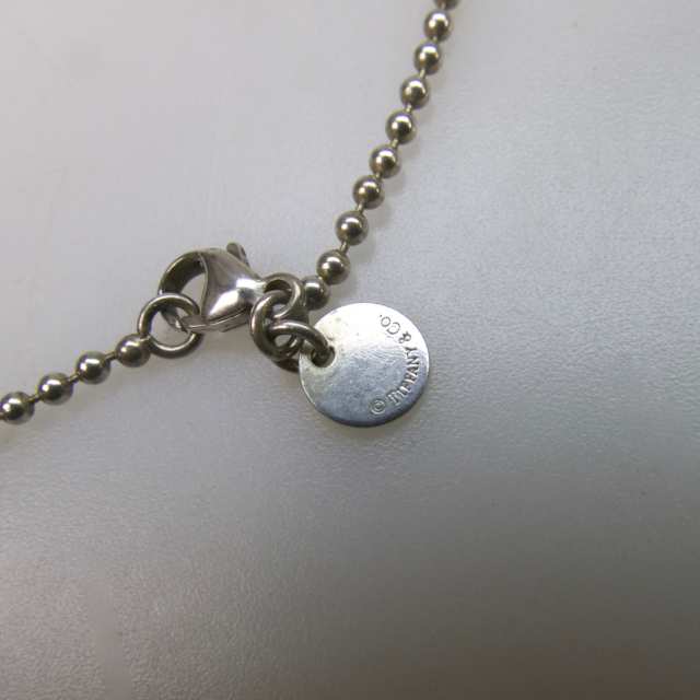 Tiffany & Co. Sterling Silver I.D. Tag Necklace