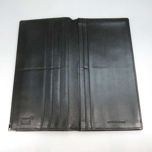 Montblanc Large Black Leather Wallet