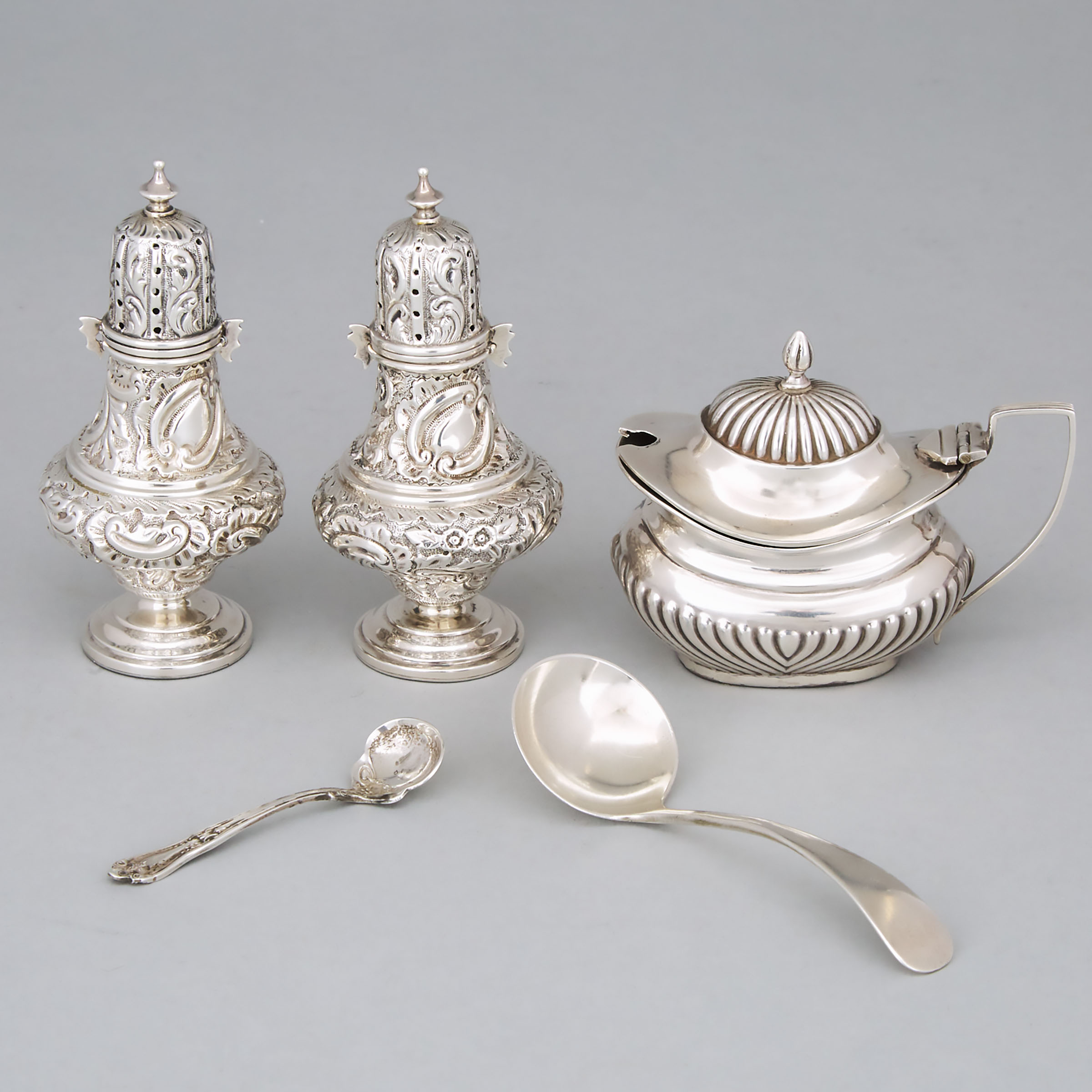 Small Group of Mainly English and North American Silver, late 19th/20th century