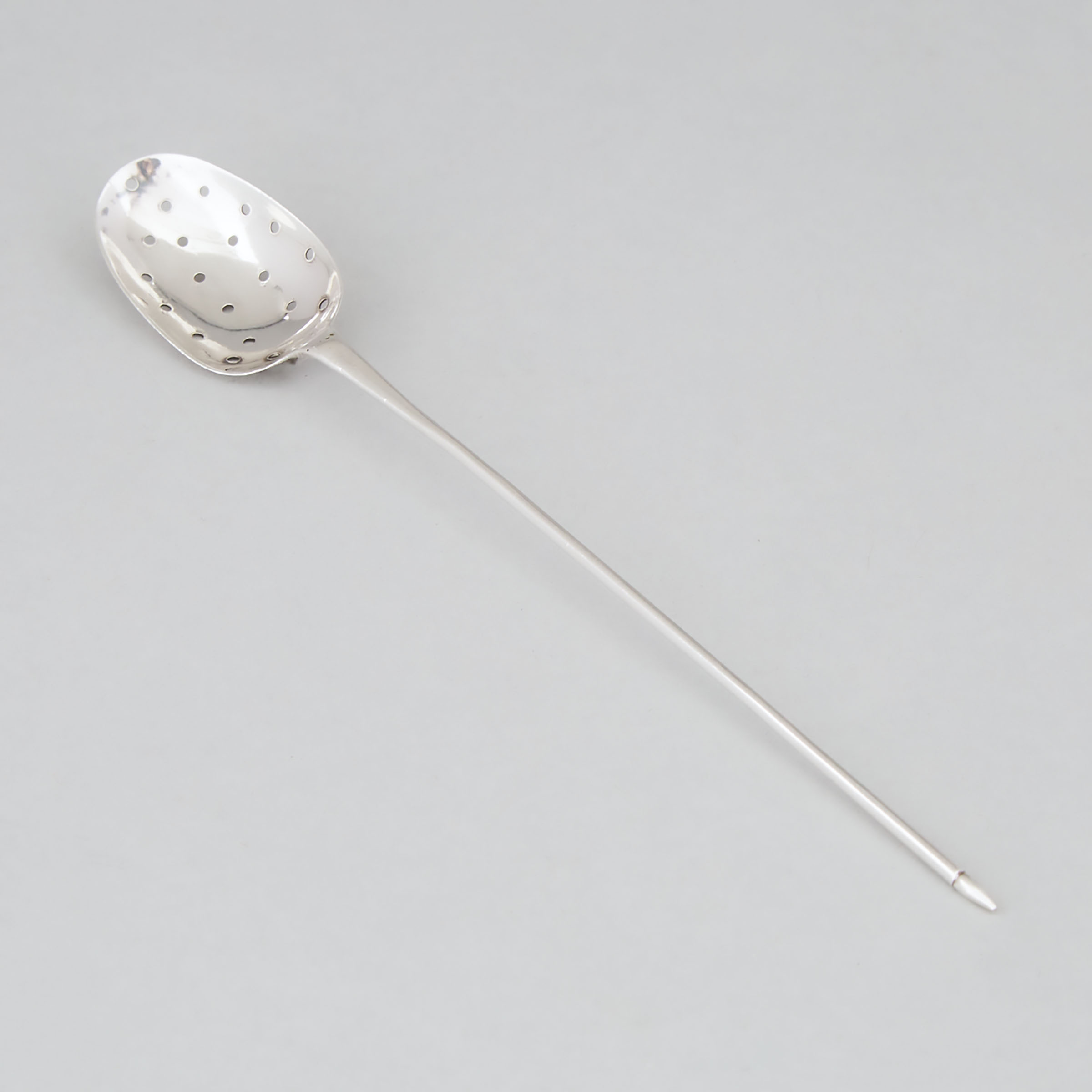 George III Silver Mote Spoon, c.1770
