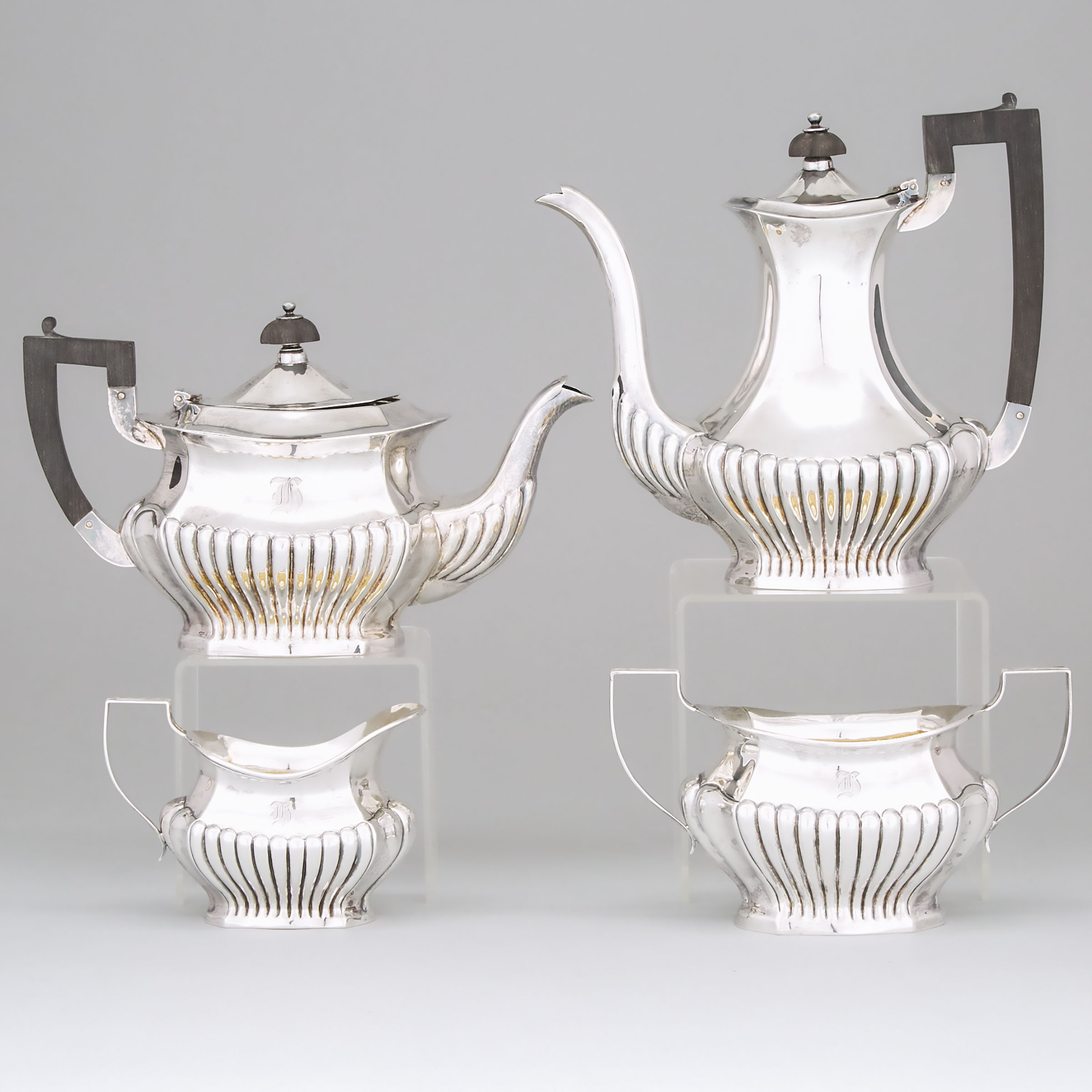 Canadian Silver Tea and Coffee Service, probably Toronto Silver Plate Co., Toronto, Ont., early 20th century