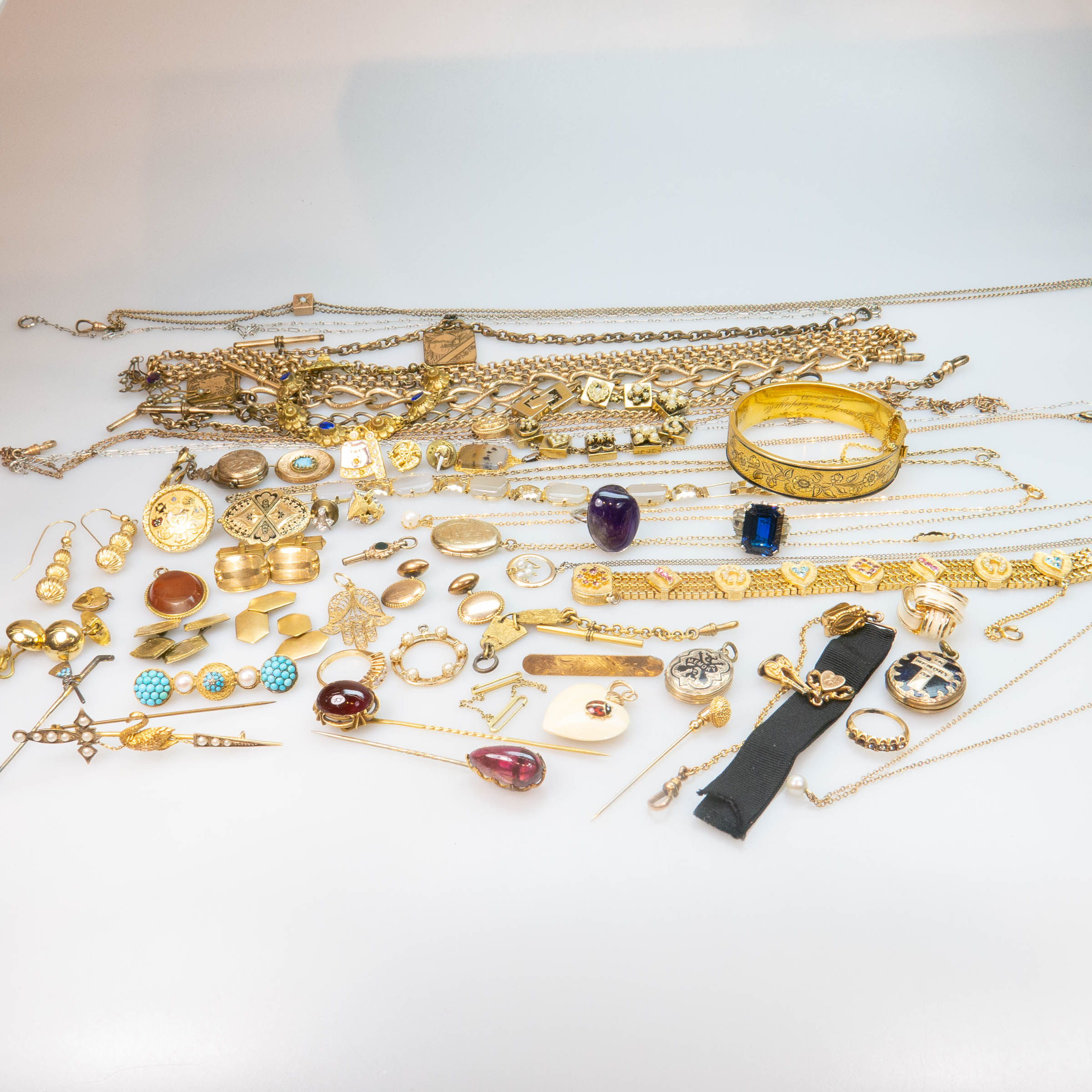Quantity Of Various Gold-Filled Jewellery
