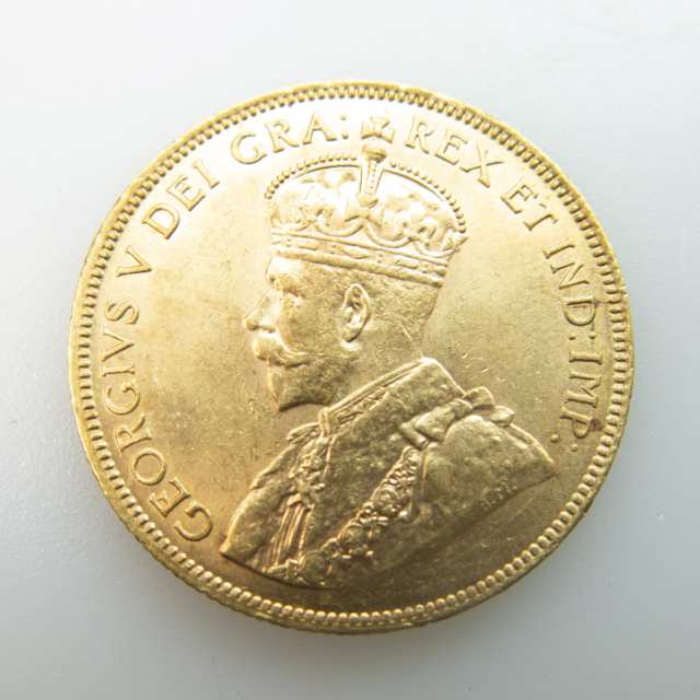 Canadian 1914 $10 Gold Coin