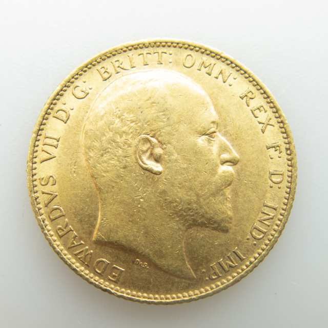 British 1902 Gold Sovereign