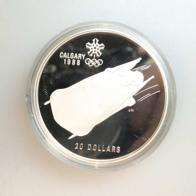10 Calgary Olympic $20 Silver Coins