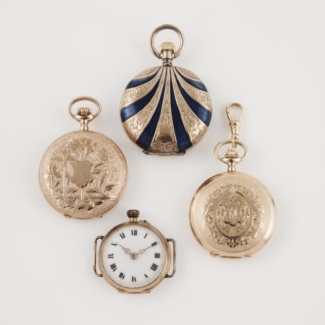 Four Early 20th Century Ladies Watches