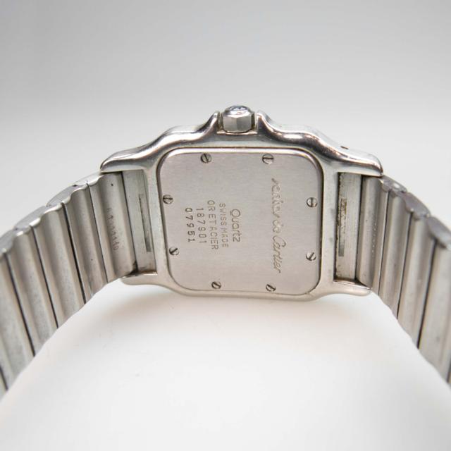 Men's Cartier Santos Galbee Wristwatch, with date