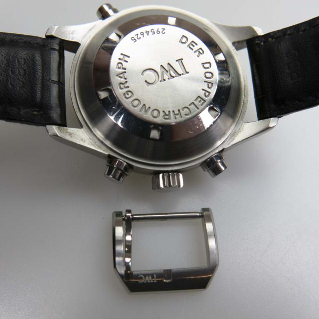 International Watch Co. - Schaffhausen Doppelchronograph Wristwatch With Day And Date
