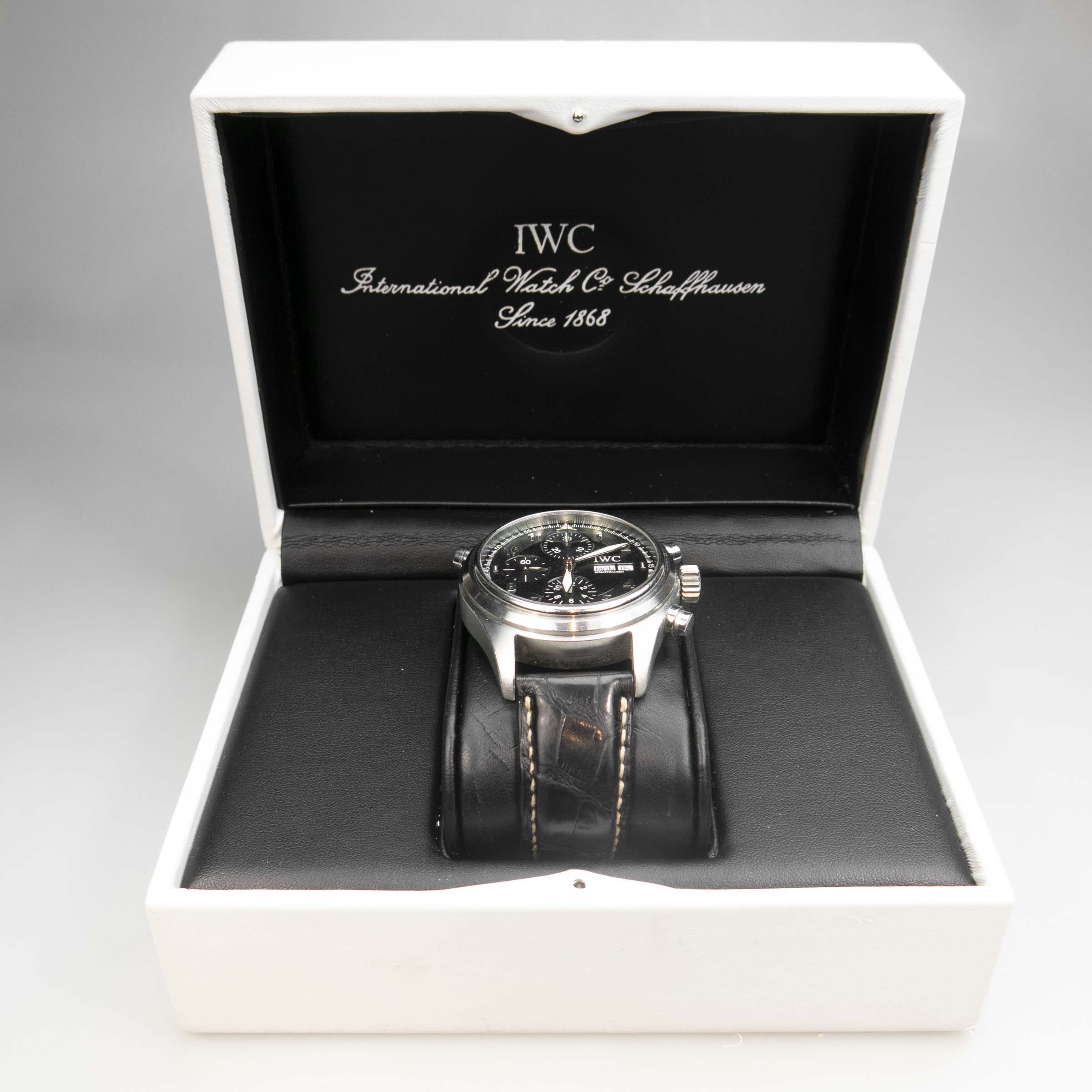 International Watch Co. - Schaffhausen Doppelchronograph Wristwatch With Day And Date