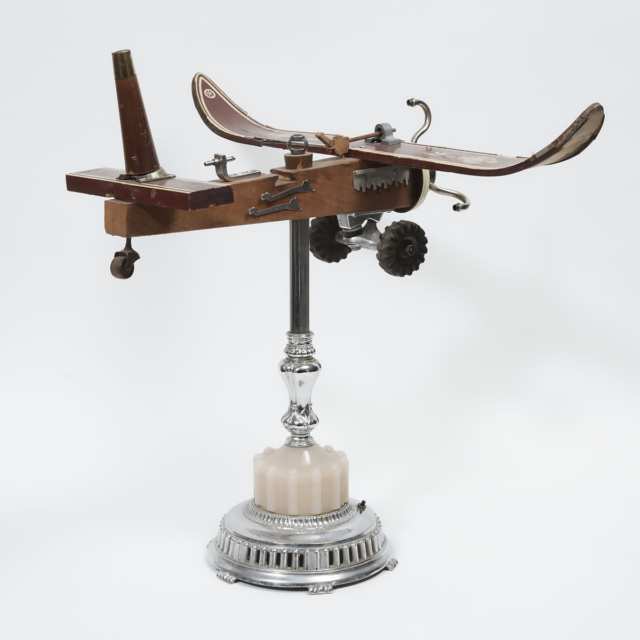 'Found Object Folk Art' Model of an Airplane, 20th century