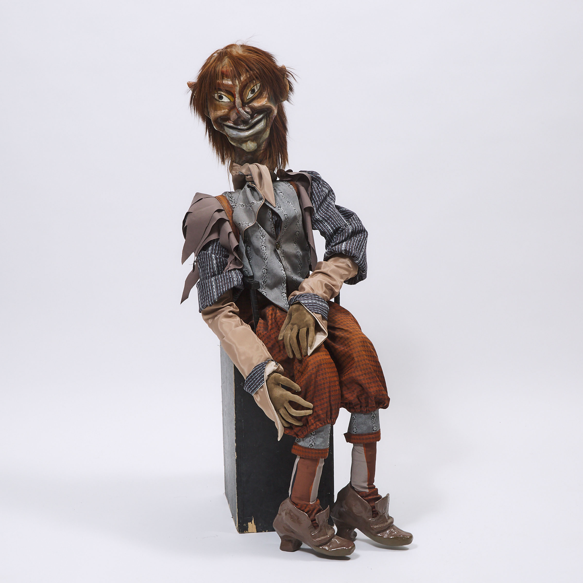Grotesque Seated Marionette, 20th century