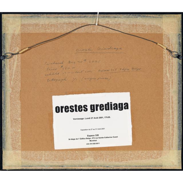 ORESTES GREDIAGA (1973- )