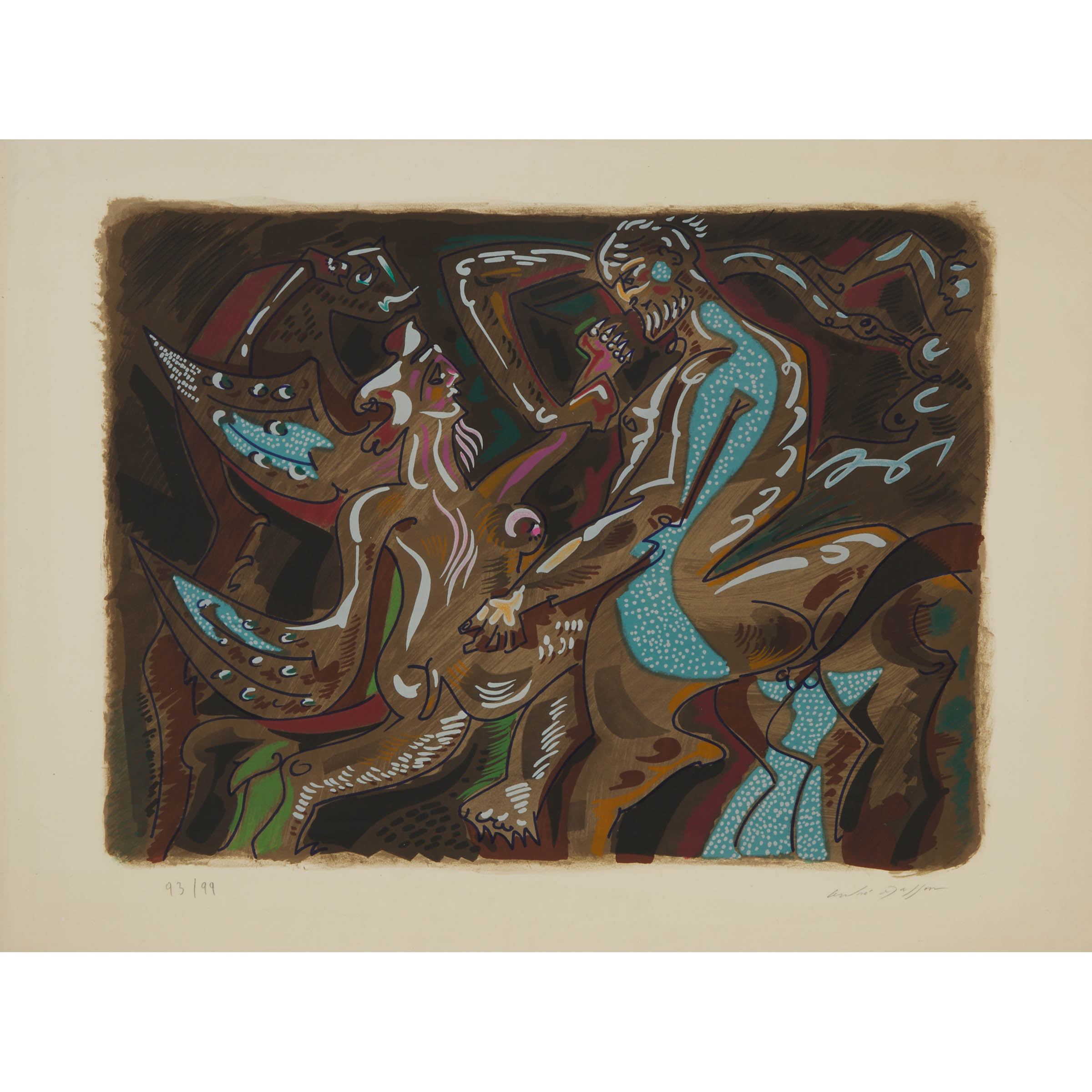 ANDRÉ MASSON (1896-1987), French
