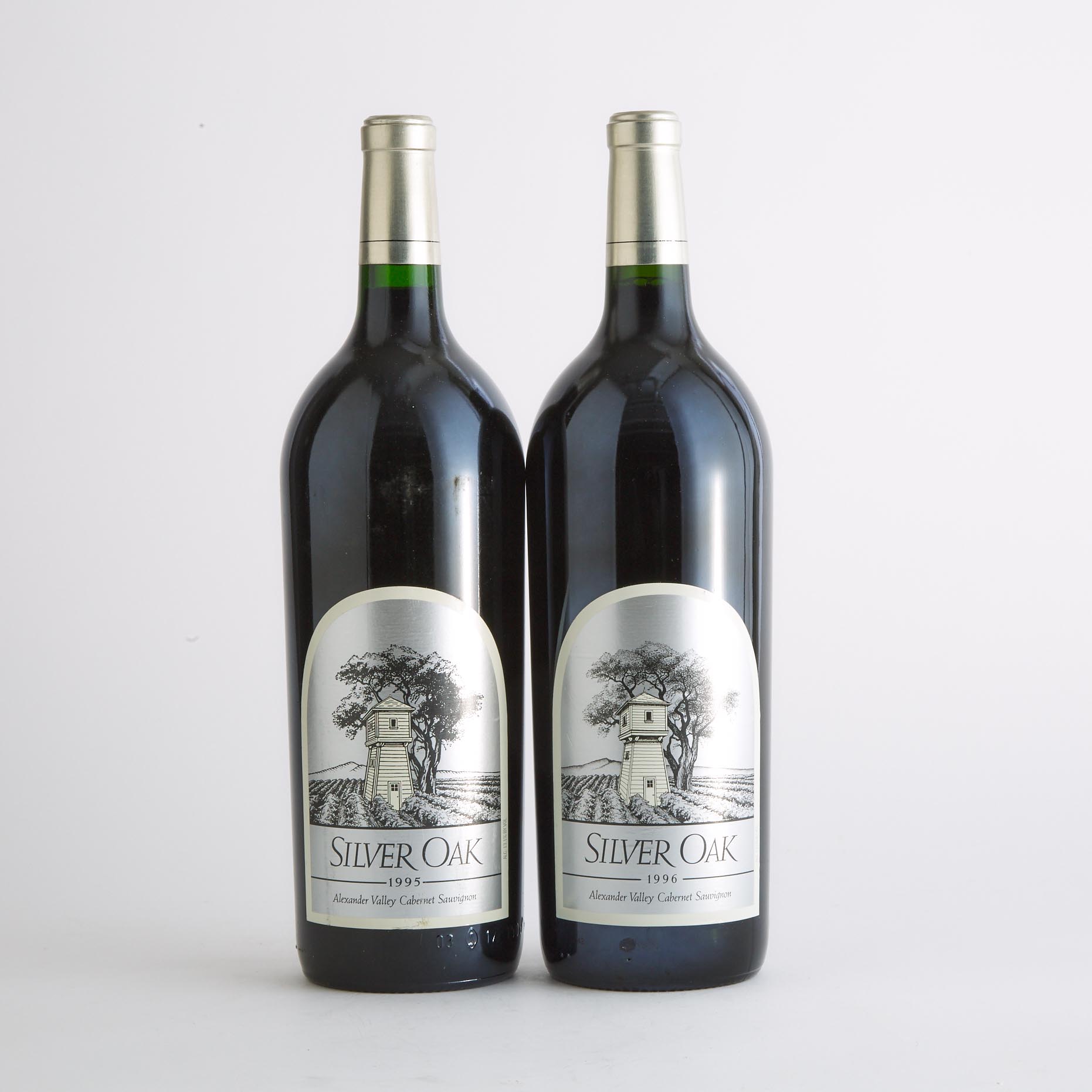 SILVER OAK CELLARS CABERNET SAUVIGNON 1995 (1 MAG.)
SILVER OAK CELLARS CABERNET SAUVIGNON 1996 (1 MAG.)