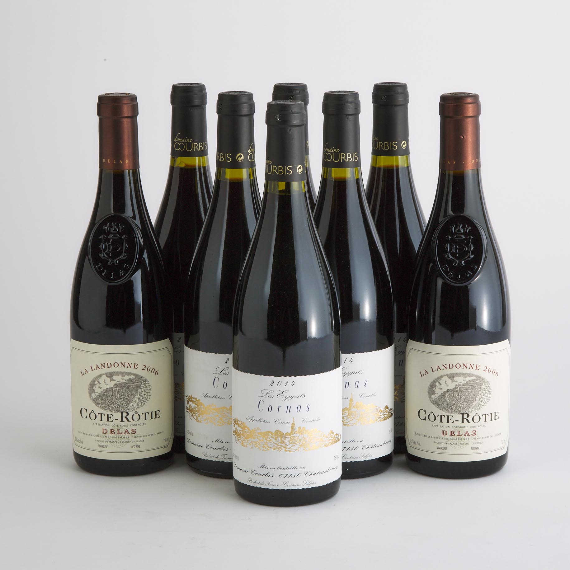 DELAS FRÈRES CÔTE-RÔTIE LA LANDONNE 2006 (2) WA 96
DOMAINE COURBIS CORNAS LES EYGATS 2014 (6)