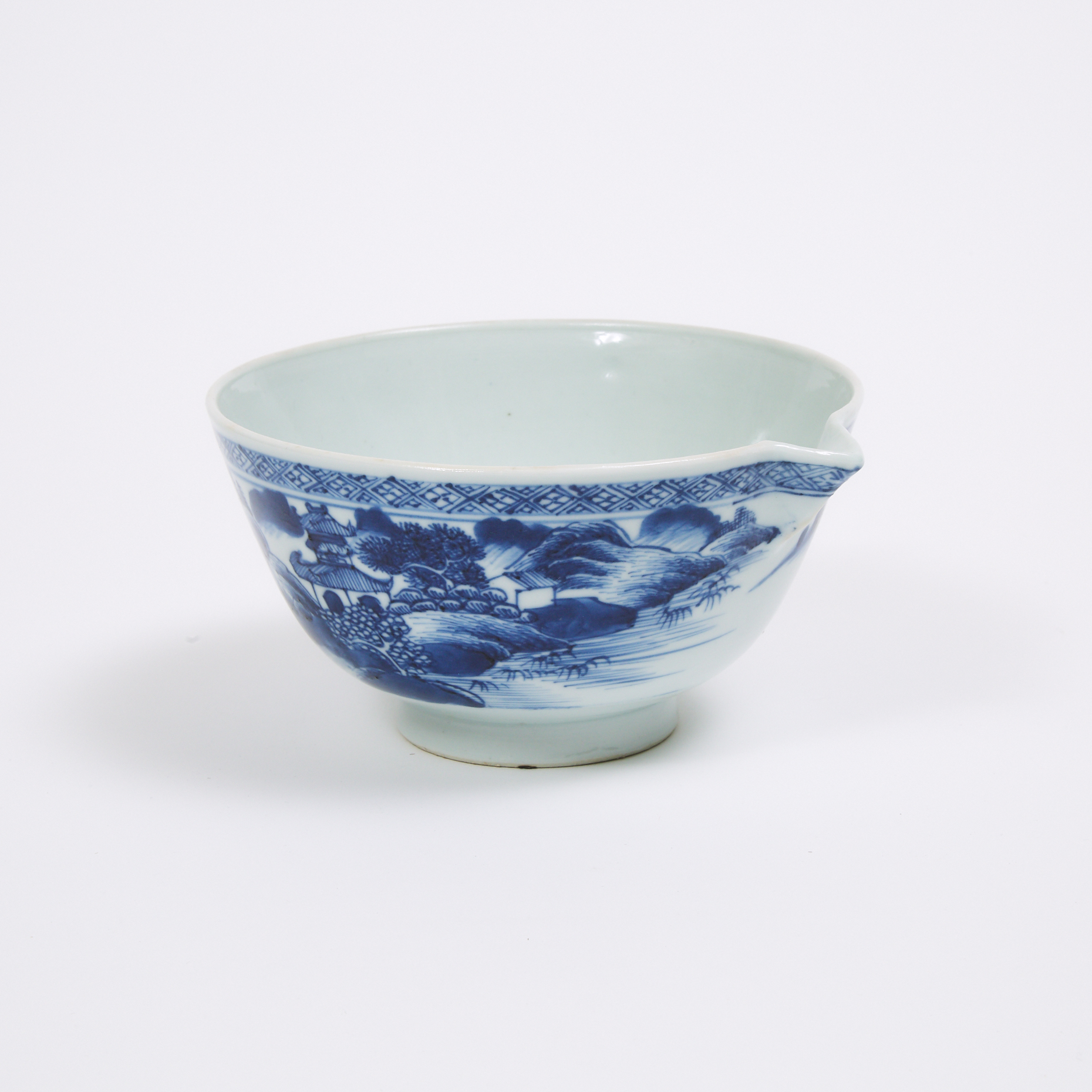 A Small Bowl-Shaped Jug from the Nanking Cargo, Qianlong Period, Circa 1750