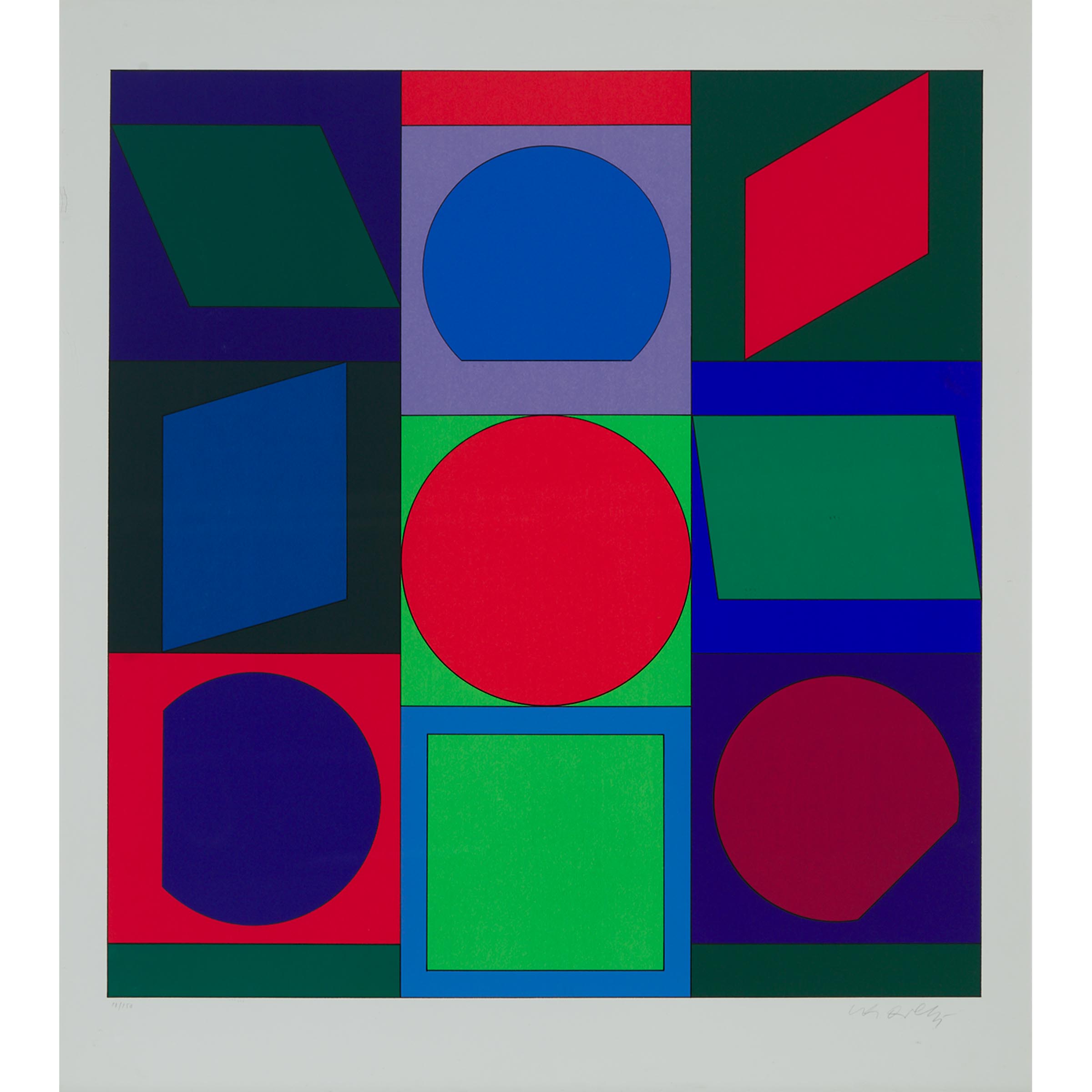 Victor Vasarely (1906-1997), Hungarian/French