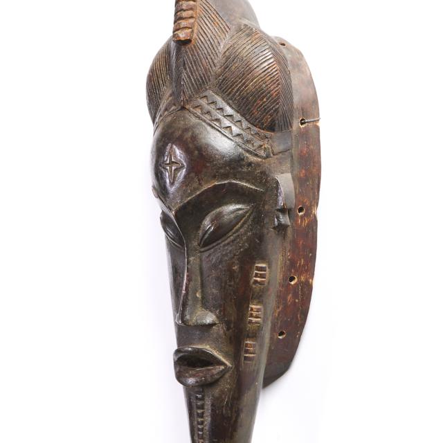 Baule Mask, Ivory Coast, West Africa, late 20th century