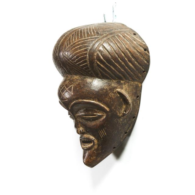 Chokwe Mask, West Africa, early to mid 20th century