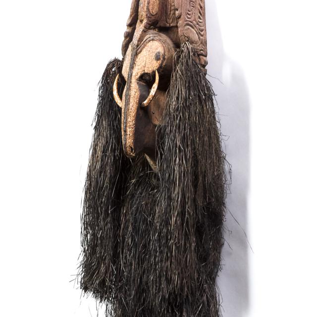 Zoomorphic Mask, possibly Sepik River, Papua New Guinea, early to mid 20th century