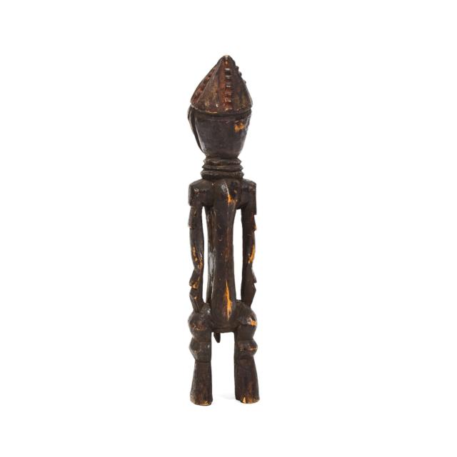 Teke or Yaka Standing Male Figure, Central Africa